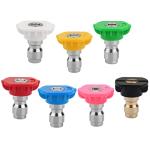 7 Pressure Washer Spray Nozzle Tips Set