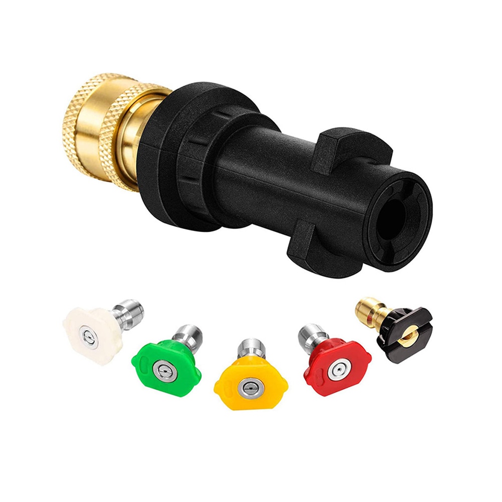 Electric High Pressure Washer Adapter Set for Cars