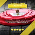 3300 PSI Surface Cleaner with Dual Rotating Nozzles