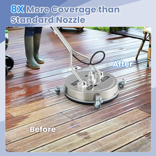 COSTWAY 21” Pressure Washer Surface Cleaner Attachment