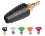 Rotating Turbo Nozzle Tips for Pressure Washer