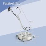 COSTWAY 21” Pressure Washer Surface Cleaner Attachment