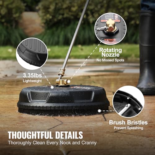 VEVOR Surface Cleaner for Universal Pressure Washers