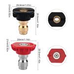 7 Pressure Washer Spray Nozzle Tips Set