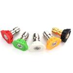 Multi-Grade Pressure Washer Spray Nozzle 5-Pack