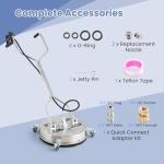 COSTWAY 21” Pressure Washer Surface Cleaner Attachment