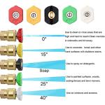 35cm Pressure Washer Extension Wand with 5 Nozzles