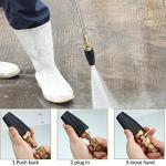 Rotating Turbo Nozzle Tips for Pressure Washer