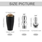 Turbo Pressure Washer Nozzle for Brick and Concrete