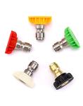 QWORK 5-Pack Pressure Washer Nozzles, 1/4 Inch