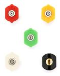 QWORK 5-Pack Pressure Washer Nozzles, 1/4 Inch
