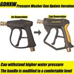 GDHXW High Pressure Washer Gun with 5 Nozzles