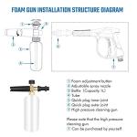 Adjustable Foam Cannon for Karcher Pressure Washers