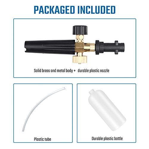 Adjustable Foam Cannon for Karcher Pressure Washers
