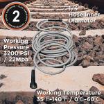 Giraffe Tools 100FT Pressure Washer Hose, 3200 PSI