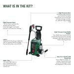 Bosch Electric Pressure Washer for Patio and Car