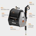 Giraffe Tools Grandfalls Wall-Mounted Electric Pressure Washer