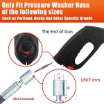 Pressure Washer Gun with Nozzles and Wand