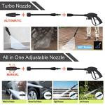 2000W Portable Electric Pressure Washer for Patio & Car