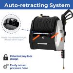 Giraffe Tools Wall-Mounted Pressure Washer with Reel