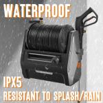 Giraffe Tools Grandfalls Wall-Mounted Electric Pressure Washer