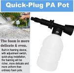 Cordless 21V Power Washer with Battery and Nozzles