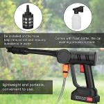 Portable 8-in-1 Cordless Pressure Washer, 725 PSI