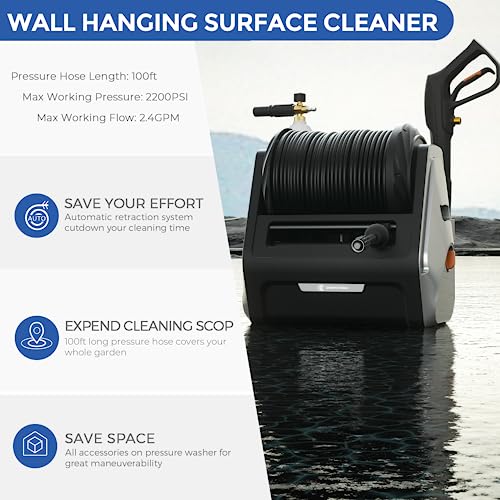 Giraffe Tools Grandfalls Wall Mounted Pressure Washer