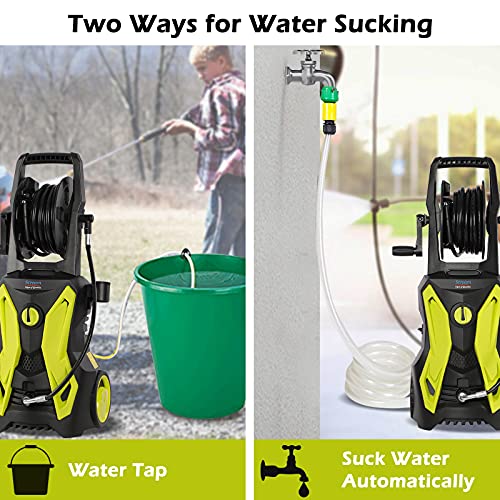 2000W Portable Electric Pressure Washer for Patio & Car