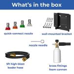 Giraffe Tools Grandfalls Wall Mounted Pressure Washer