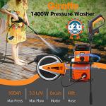 Giraffe Tools 1400W Wall Mounted Pressure Washer