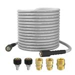 Giraffe Tools 100FT Pressure Washer Hose, 3200 PSI