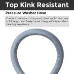 Giraffe Tools 100FT Pressure Washer Hose, 3200 PSI