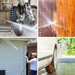 Rock&Rocker 2150PSI Electric Pressure Washer with Nozzles