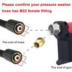Tool Daily Pressure Washer Gun with Extension Rod