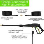 Workmoto Electric Pressure Washer with Foam Cannon