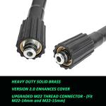 STYDDI 25 FT Heavy-Duty Pressure Washer Hose