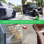 Fancyall 1950 PSI Electric Pressure Washer with Nozzles