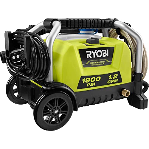 RYOBI 1900 PSI Electric Wheeled Pressure Washer