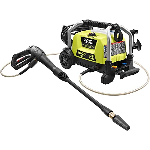 RYOBI 1900 PSI Electric Wheeled Pressure Washer