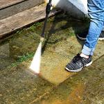 PowRyte 3700 PSI Electric Pressure Washer with Foam Cannon