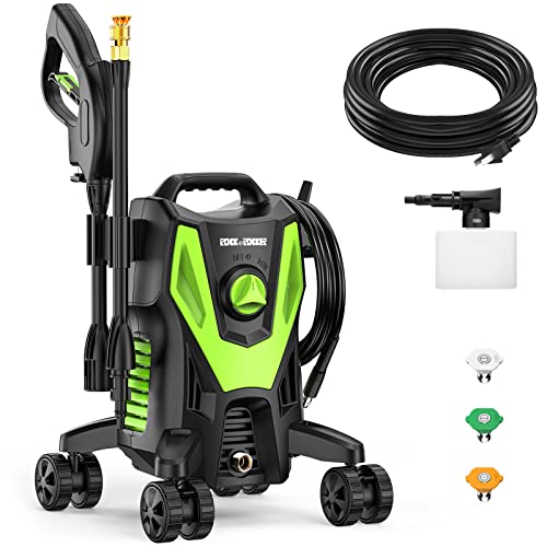Rock&Rocker Electric Pressure Washer - 1950PSI, 1.58 GPM