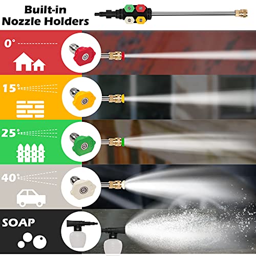 Electric Pressure Washer 3000PSI with 5 Nozzles