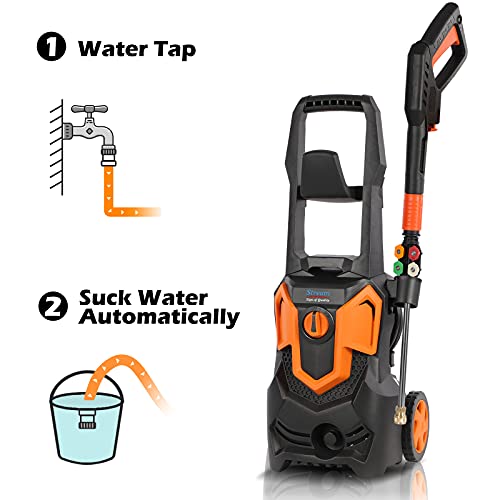 Electric Pressure Washer 3000PSI with 5 Nozzles
