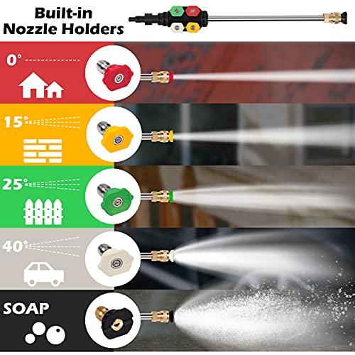 3500PSI Electric Pressure Washer with 2.8GPM Output