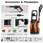 3500PSI Electric Pressure Washer with 2.8GPM Output