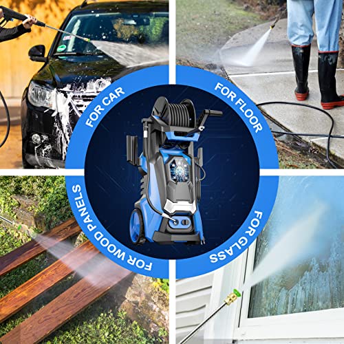 Pecticho 4000 PSI Electric Pressure Washer with Foam Cannon