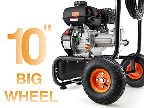 Efurden 3500 PSI Gas Pressure Washer with Nozzles