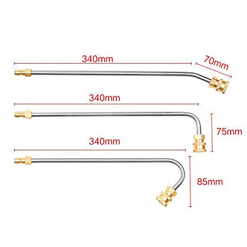 Stainless Steel Pressure Washer Extension Wand Set