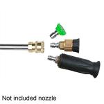Stainless Steel Pressure Washer Extension Wand Set